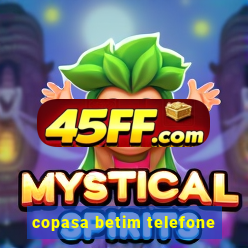 copasa betim telefone